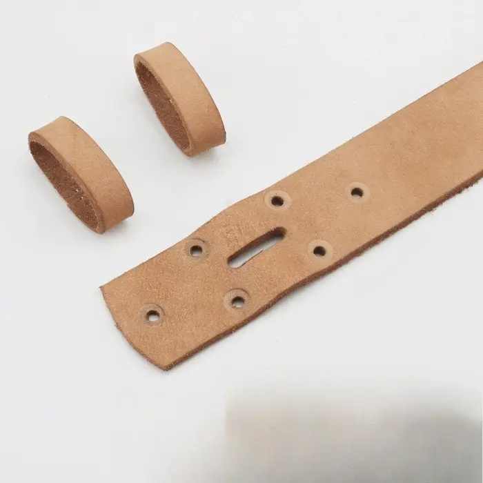 Ceinture pour homme en cuir de vache véritable, simple et polyvalente, pour homme.
