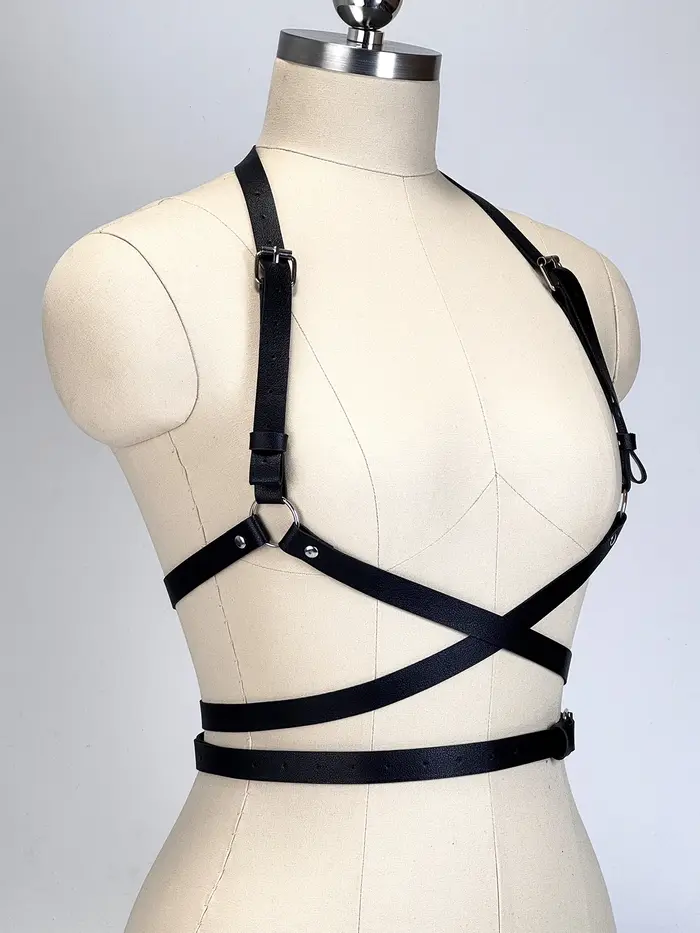 Ceinture Punk pour femmes, Style de rue, bretelles pour femmes, harnais de corps, Corset, accessoire