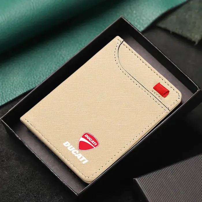 Mini porte-monnaie en cuir pour carte de crédit
