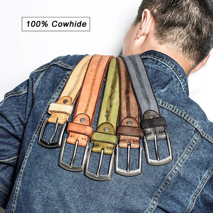 MEDYLA – ceinture en cuir pour hommes