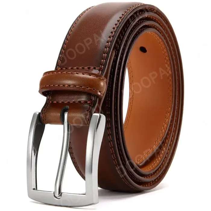 Ceintures en cuir véritable pour hommes