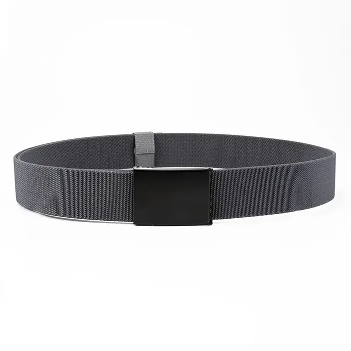 Nouvelle ceinture élastique tressée en nylon pour hommes/femmes