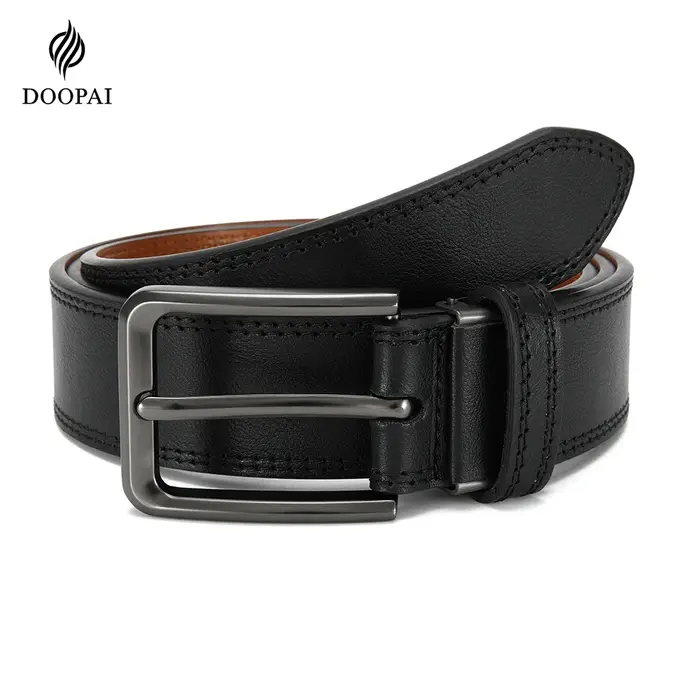 DOOPAI hommes ceinture en cuir PU mode boucle automatique