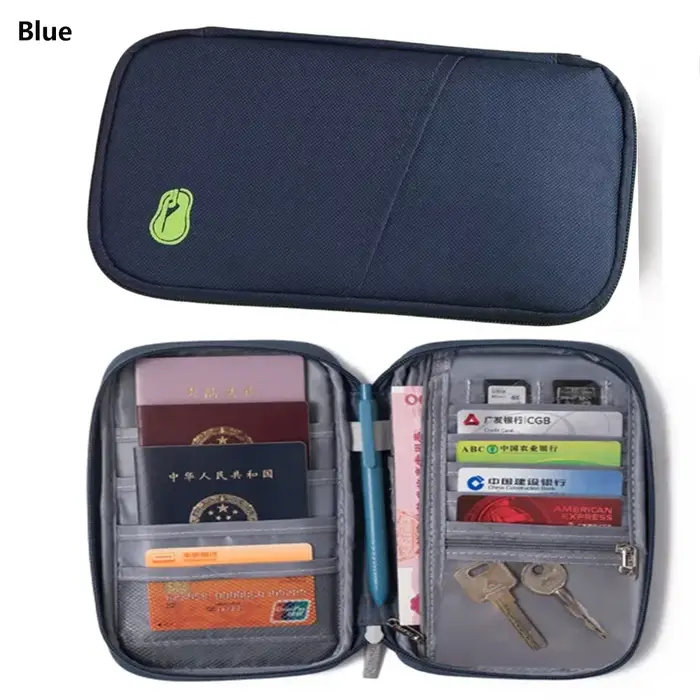 Portefeuille de voyage tendance, porte-passeport familial, étui créatif, organisateur, accessoires de voyage, sac à documents, porte-carte, rangement Portable
