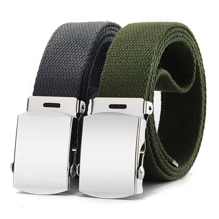 Ceinture en Toile pour Homme et Femme, 1 Pièce, Nouvelle Mode Unisexe, Dulwaist, 3.0cm