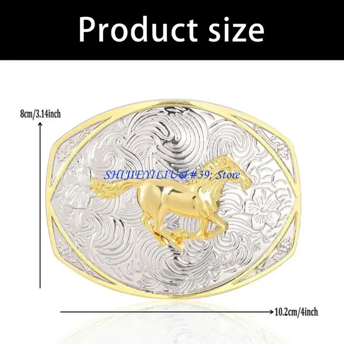 Boucles ceinture E21F à usage quotidien, conception Arabesque pour confort durabilité