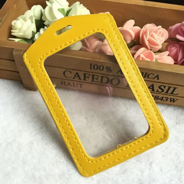 Porte-cartes en cuir PU pour hommes et femmes