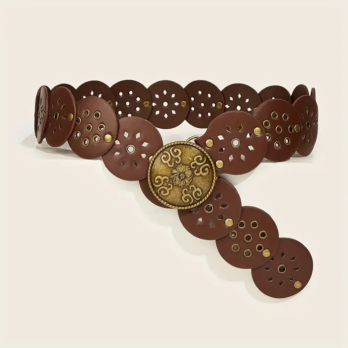 Ceinture bohème marron pour femmes