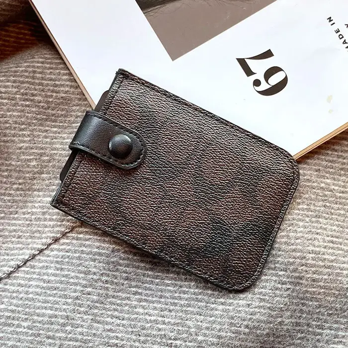 Nouveaux Portefeuilles de Luxe pour Femmes, Porte-Cartes Multifonction en Cuir PU, Petit Sac à Carte