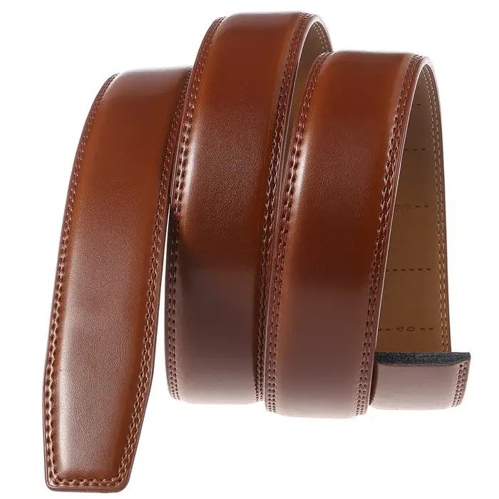 Ceinture en cuir véritable pour hommes