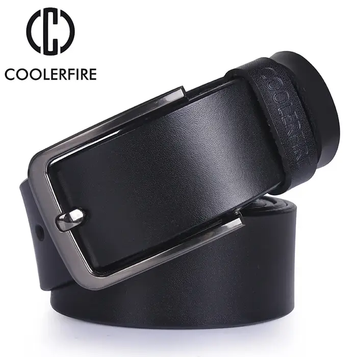 Ceinture de pantalon pour hommes ceintures en cuir noir