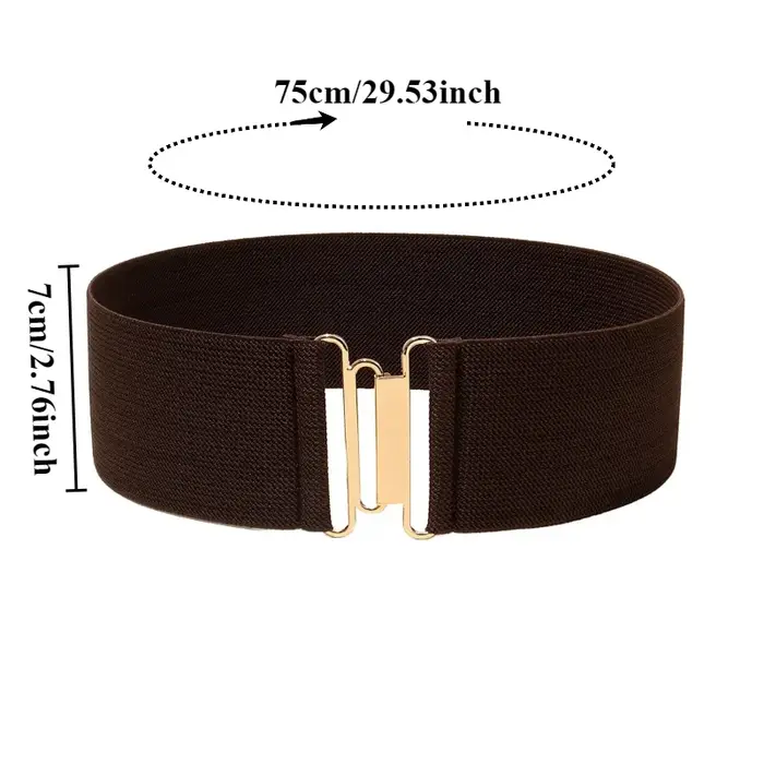Nouvelle Arrivée Ceinture Élastique Large et Tendance pour Robes Femme – Ceintures Élégantes et Polyvalentes