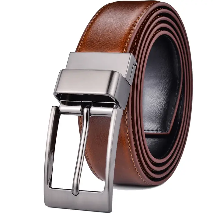1 ceinture homme - Ceintures réversibles en cuir