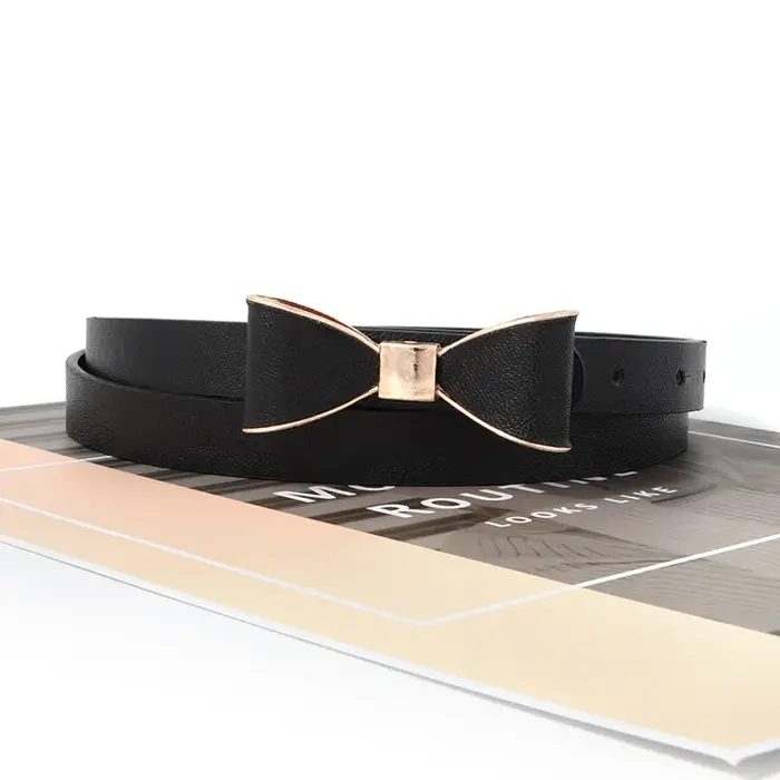 Ceintures pour femmes, nouveau nœud, couleur unie, Simple, élégant, doux, polyvalent, robe, accessoi