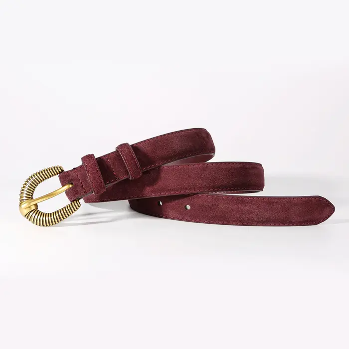 Ceinture en daim pour femmes