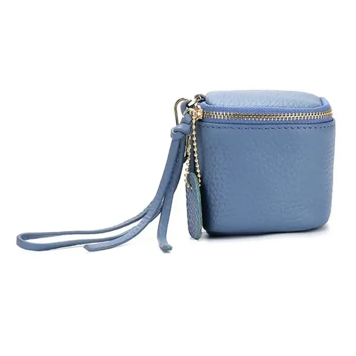 Petite trousse de toilette en cuir PU
