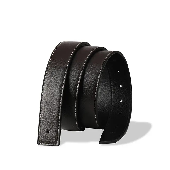 Nouvelle marque de luxe LIJIJIARU ceintures hommes haute qualité boucle ardillon mâle sangle en cuir véritable Ceinture