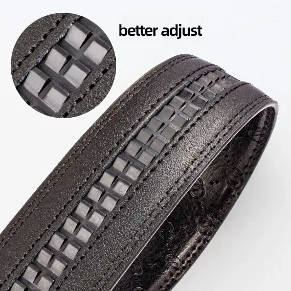 Ceinture de grande taille sans boucle pour boucle automatique
