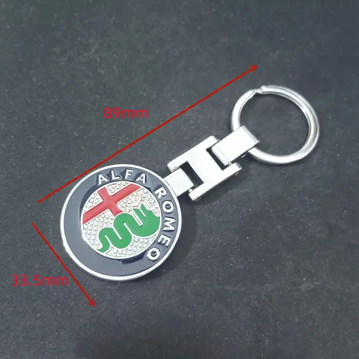 Alfa Romeo – porte-clés emblème de voiture