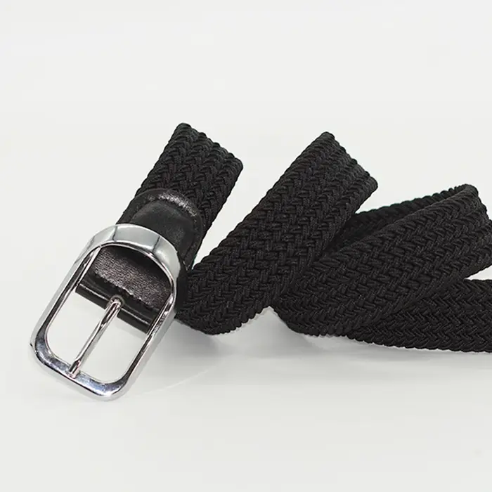 Ceinture tissée élastique pour hommes
