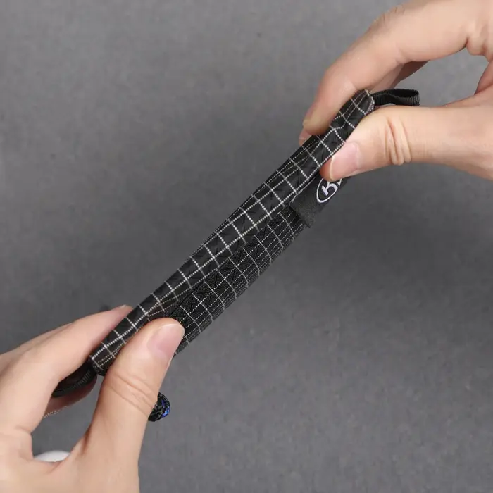 Kosibate Gridstop Portefeuille Porte-monnaie Pochette ultralégère à fermeture éclair avec organisateurs à fermeture éclair YKK pour la randonnée, la randonnée et les voyages