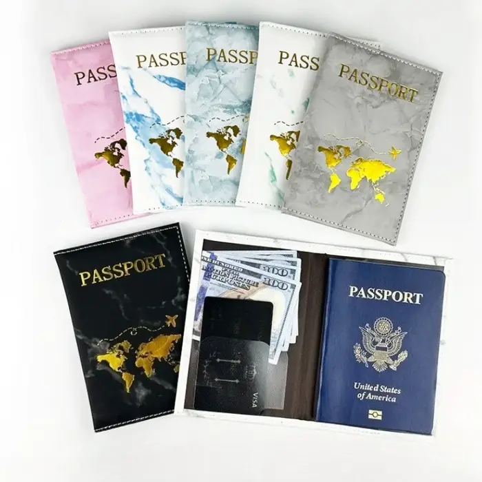Nouveau porte-passeport en PU
