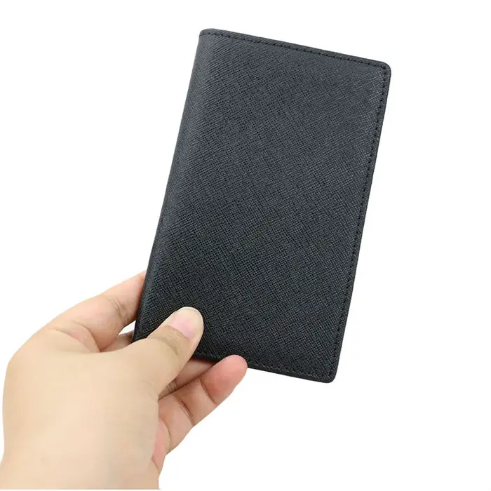 Saffiano – porte-cartes en cuir pour hommes