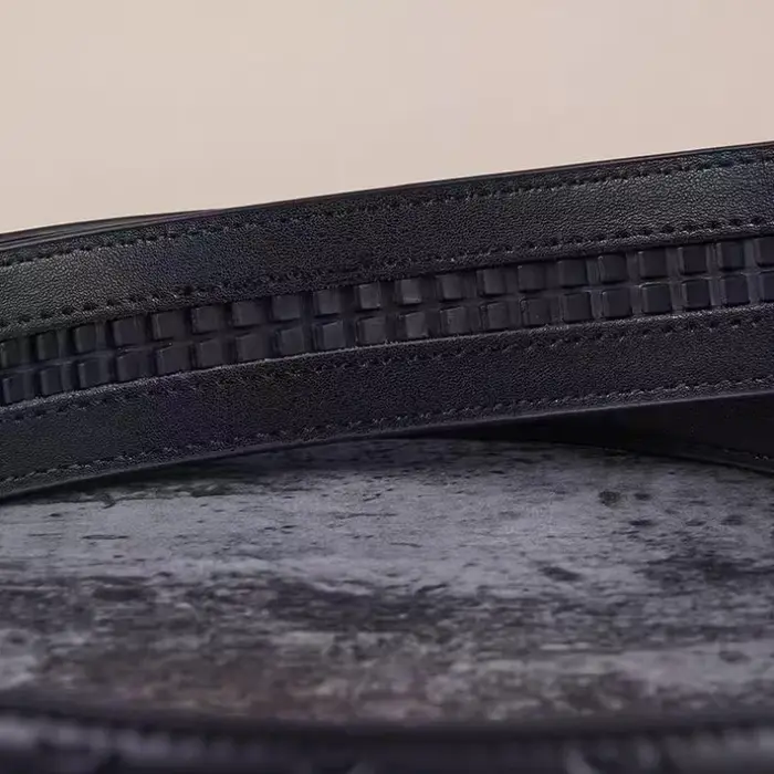 Ceinture Double G en cuir PU pour hommes