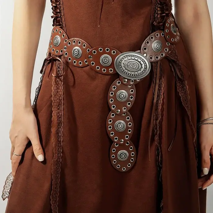 Ceinture à disque creux pour femme
