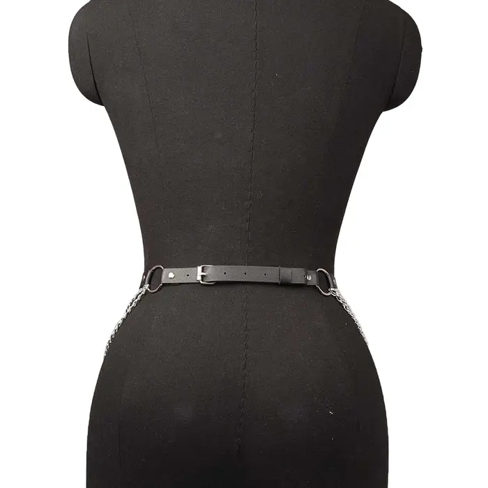 Ceinture de mode femme Style de rue chaîne de taille glands