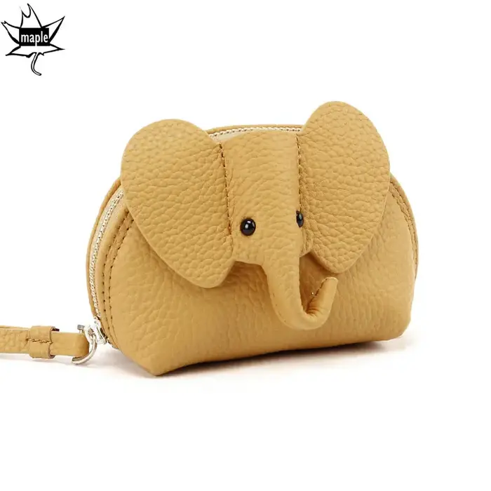 Ins – joli porte-monnaie en forme d'éléphant blanc