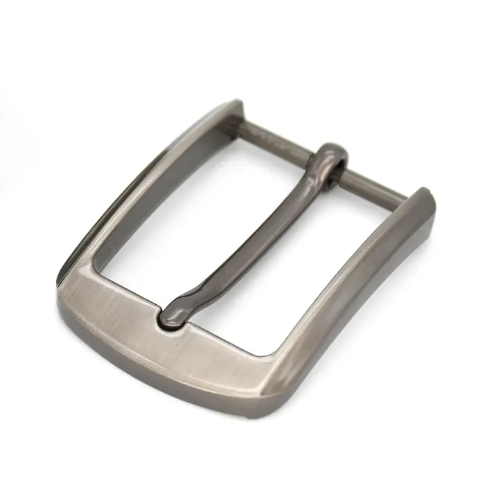 Broche de construction de ceinture en métal pour homme