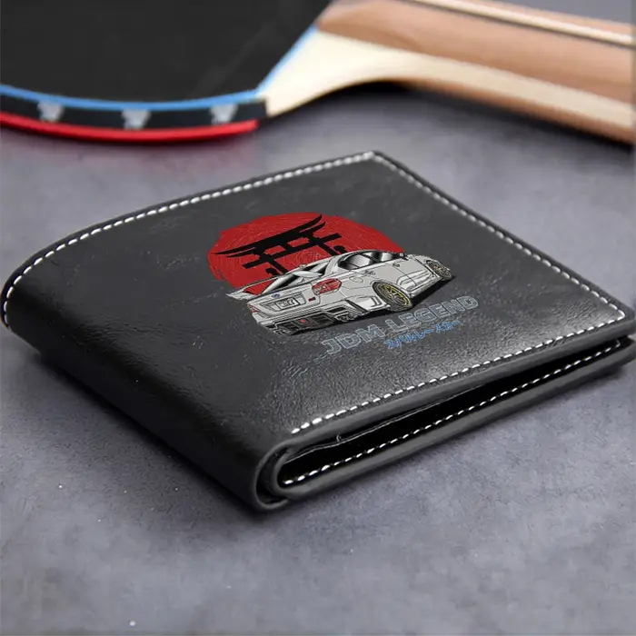 Portefeuille en cuir PU de qualité supérieure JDM LEGEND