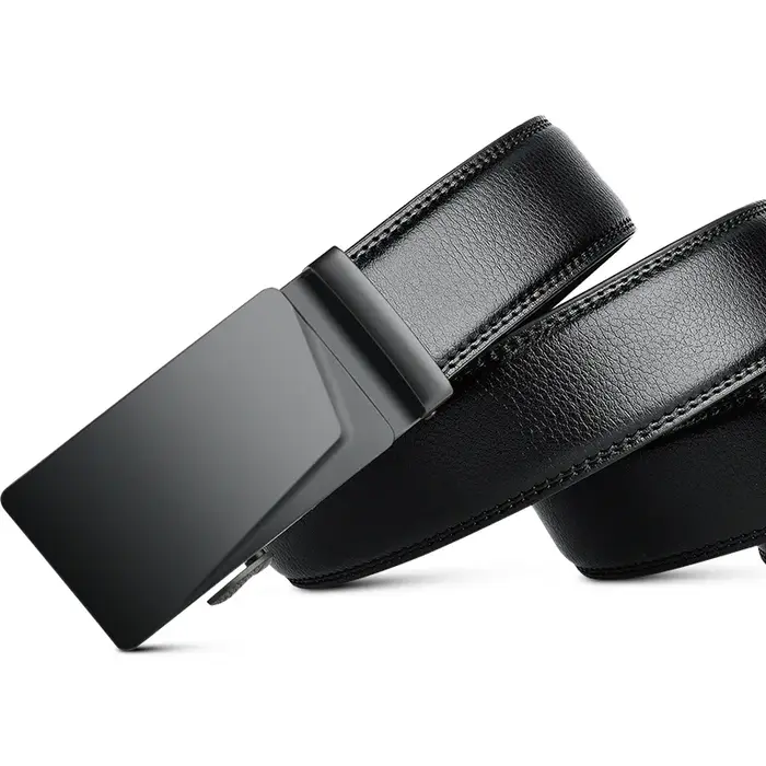 Ceinture en cuir véritable pour homme