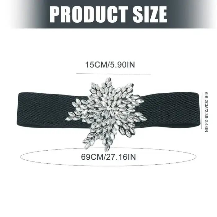 31BB – ceinture élastique élégante fonctionnelle pour femmes