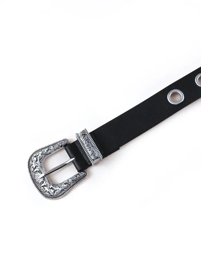 Ceinture en cuir large pour hommes et femmes