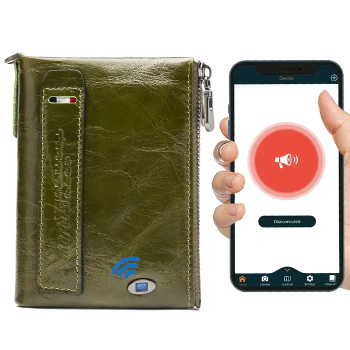 Portefeuille intelligent pour femmes levis gps suivi étiquettes d'air pour les femmes cadeau de noël
