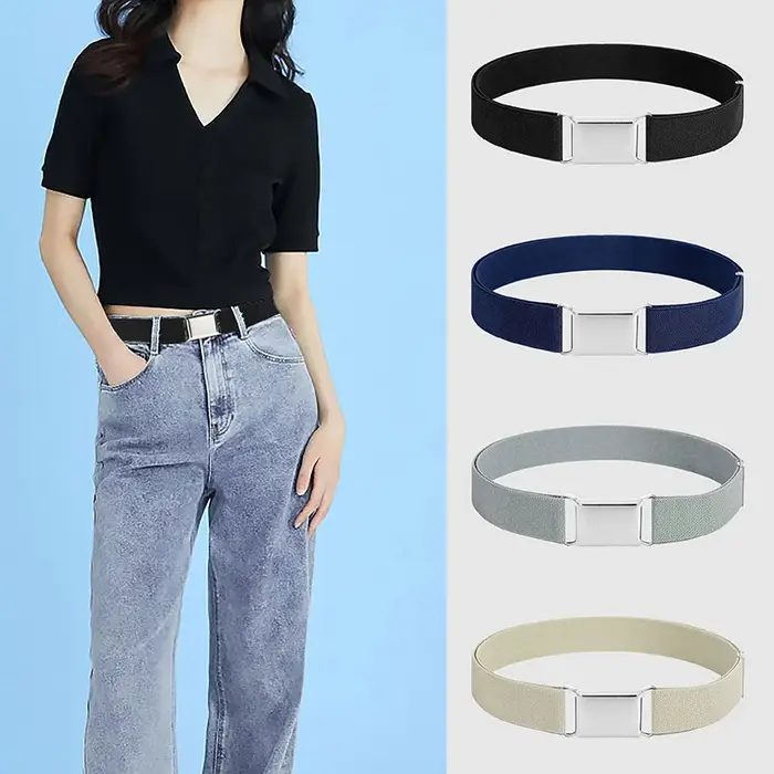 Ceinture extensible élastique réglable pour femmes