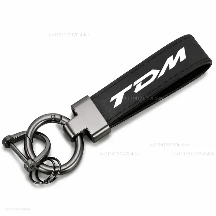Porte-clés en cuir et daim de haute qualité