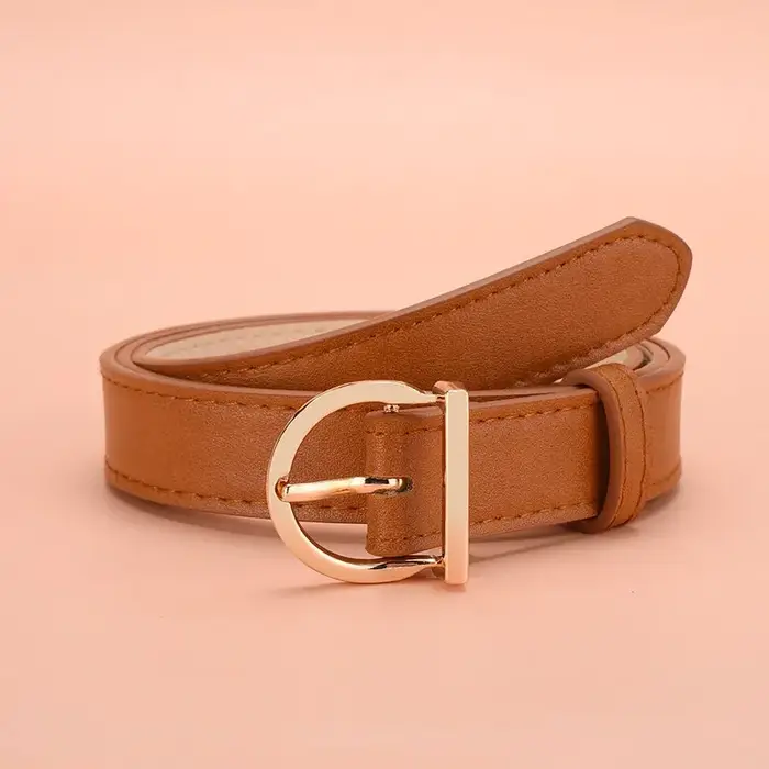 Ceinture femme mode haute qualité boucle ardillon