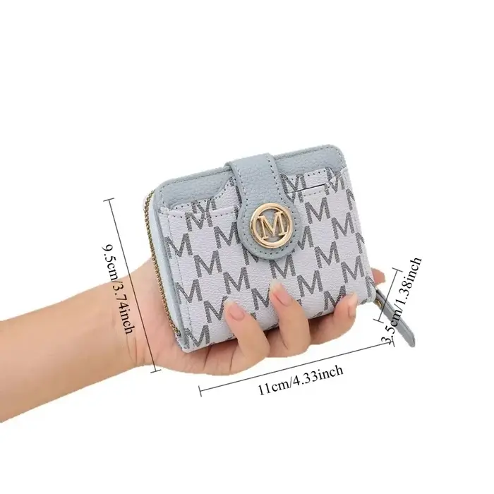 Portefeuille pour femme avec plusieurs emplacements pour cartes