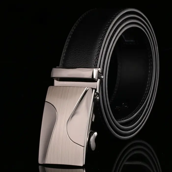 Ceinture en cuir de haute qualité pour hommes, surintendant, sangle de taille, designer de luxe, structure automatique, environnement