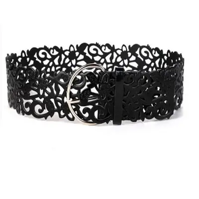 Ceinture creuse rétro pour femmes, mode dame, ceinture décorative assortie avec tout, accessoire cad
