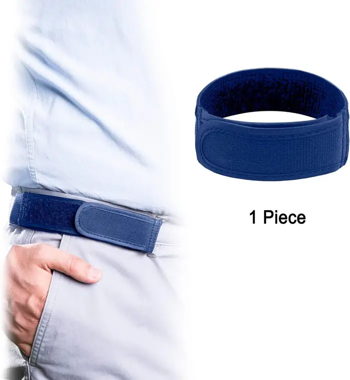 Ceinture élégante et confortable pour hommes, boucle sans boucle, ultra-douce, ceinture élastique un