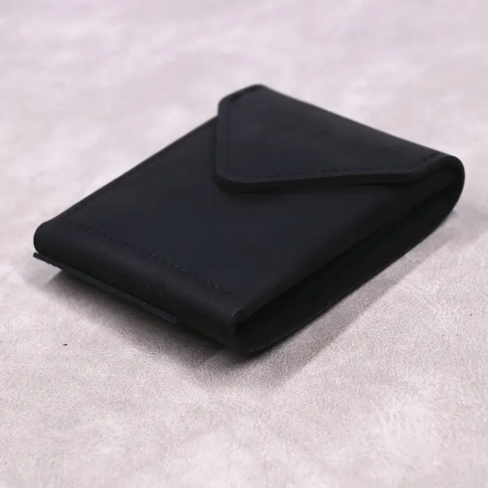 Portefeuille en cuir véritable pour hommes