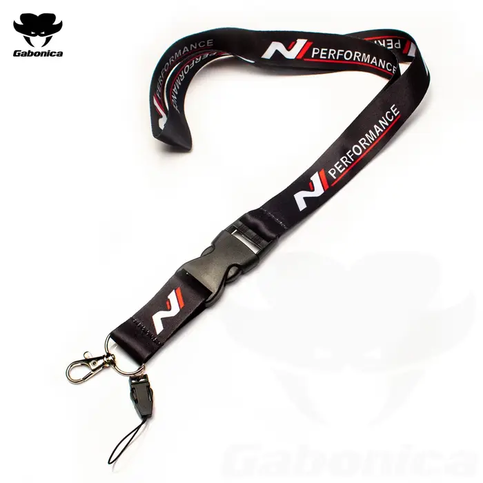 Lanière pour porte-clés de voiture, sangles de cou, porte-clés de voiture pour Hyundai N Performance