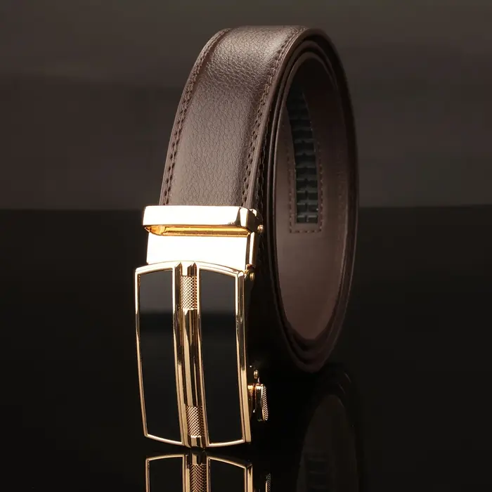 Ceinture à boucle automatique pour homme