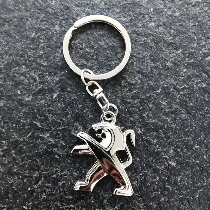 Porte-clés emblème de voiture, 1 pièce, cadeau pour Peugeot GT 3008 308 T9 208 508 207 2008 5008 206