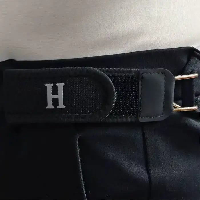 Crochet de ceinture élastique sans boucle, crochet métallique réglable pour hommes et femmes, unisex