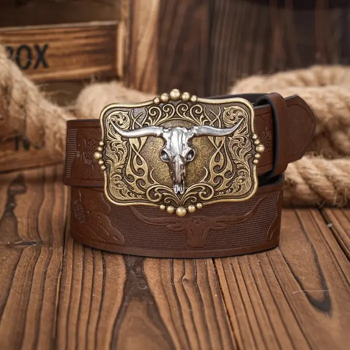 Ceinture Western pour Jeans pour Hommes et Femmes, Cowboy, Cowgirl, Country Belt, Pantalon, Cadeau d